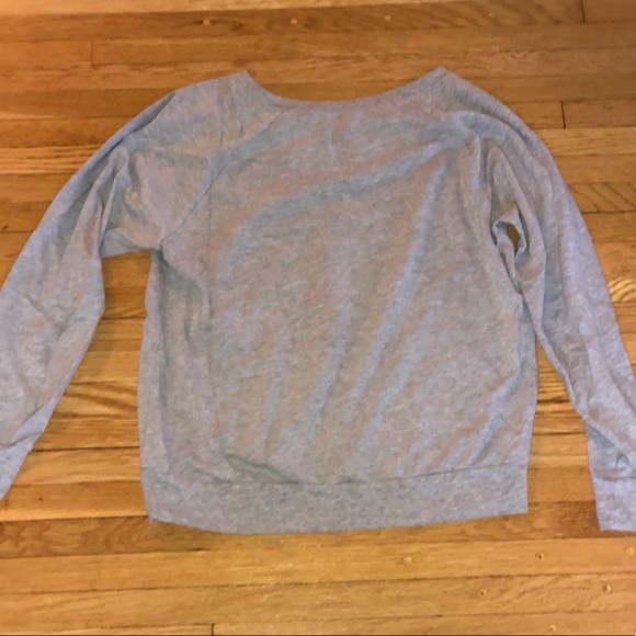 Distressed Metallic Superman Crew Neck Sweatshirt - Picture 2 of 2